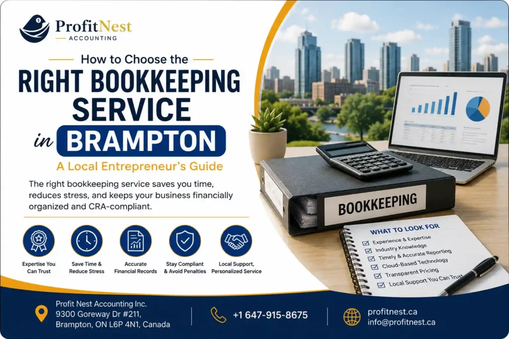 How to Choose the Right Bookkeeping Service in Brampton