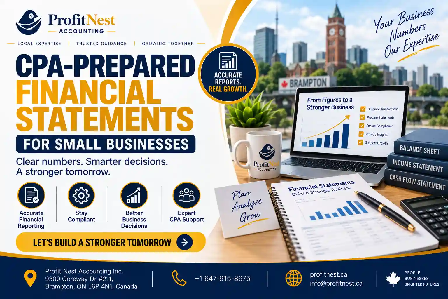CPA Prepares Financial Statements
