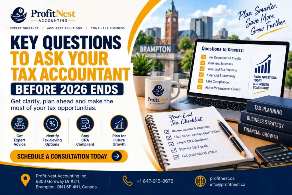 2026 Tax Planning Questions to Ask | Brampton Accountant